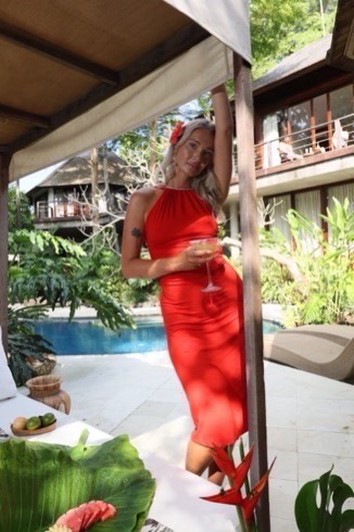 Pennylane Dress - Midi - Chilli