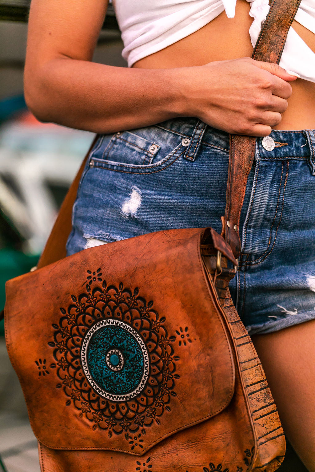 The Joplin Leather Satchel - MOSS