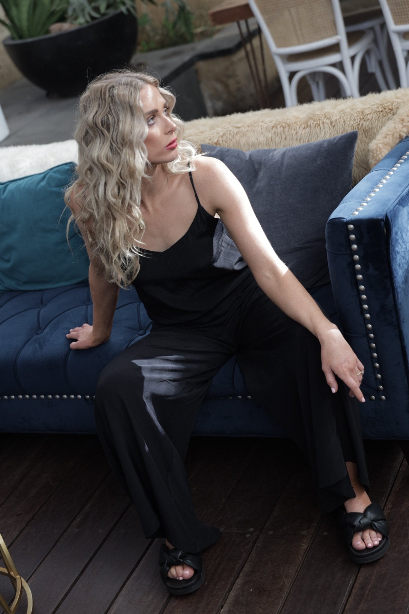 Cantik Jumpsuit - Black - MOSS The Label Jumpsuit